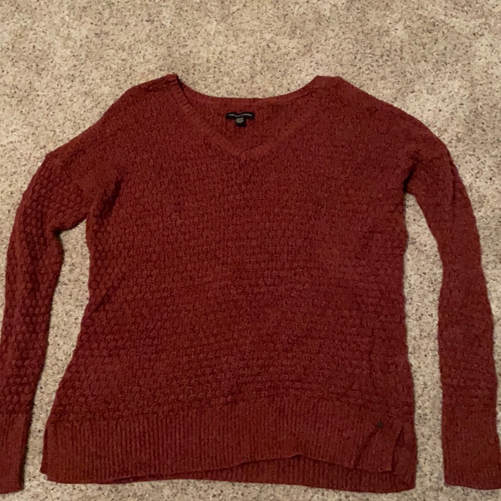 Brick red American Eagle Sweater